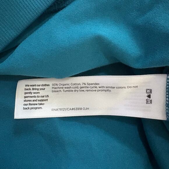 Eileen Fisher Pima Cotton Stretch Jersey Box-Top Dragonfly M - Picture 3 of 8